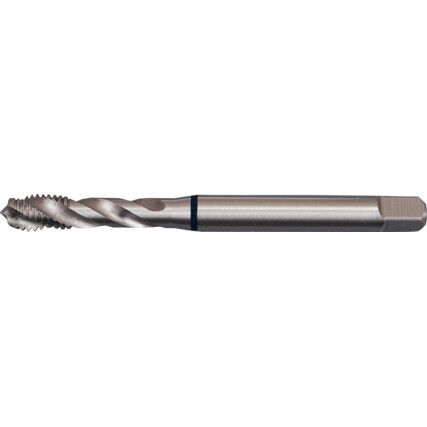 Machine Tap, M3 x 0.5mm, Metric Coarse, Spiral Flute, Cobalt High Speed Steel, Bright