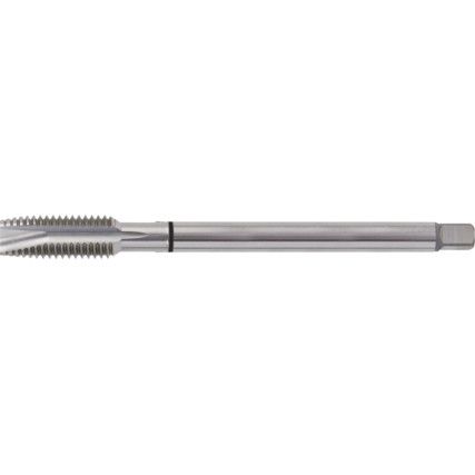 Machine Tap, M8 x 1.3mm, Metric Coarse, Spiral Point, Cobalt High Speed Steel, Bright