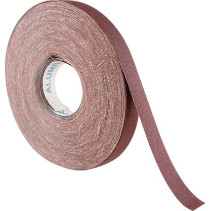 Coated Roll, 25mm x 50m, Aluminium Oxide, P120