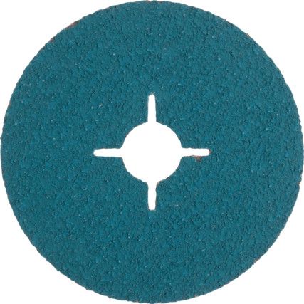 ZF714, Fibre Disc, 115 x 22mm, Star Shaped Hole, P36, Zirconia