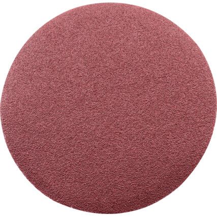 Coated Disc, 125mm, Aluminium Oxide, P80, Hook & Loop