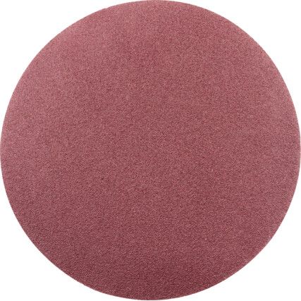 Coated Disc, 125mm, Aluminium Oxide, P120, Hook & Loop