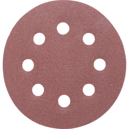 Coated Disc, 115mm, Aluminium Oxide, P120, Hook & Loop