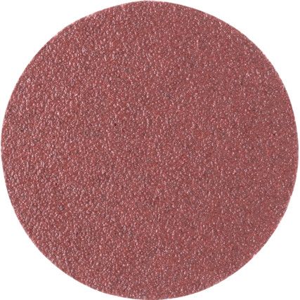 Coated Disc, 50mm, Aluminium Oxide, P80, Quick Change