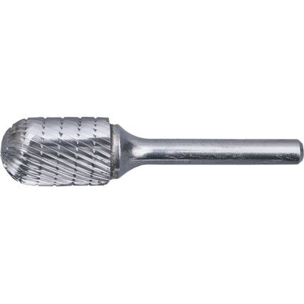 Ball Nose Burr, Uncoated, Cut 9 - Chipbreaker, 6mm, Ball Nosed Cylindrical