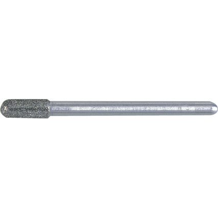 AR40, Rotary Burr, Diamond, Single Cut, 4mm, Cylindrical Ball End