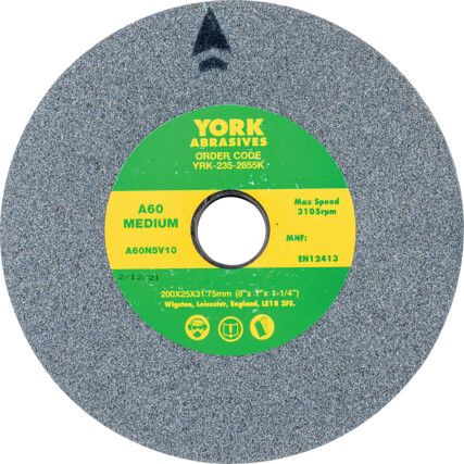 Grinding Wheel, 150 x 20 x 31.75mm, A36, Aluminium Oxide