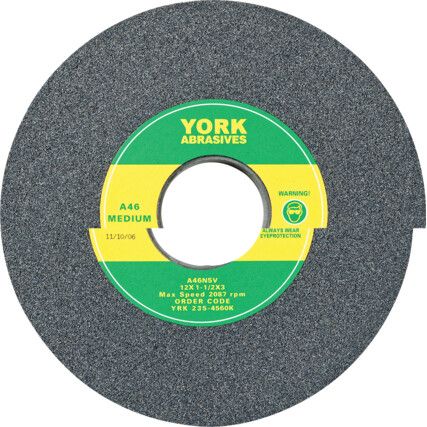 Grinding Wheel, 305 x 38 x 76mm, A46, Aluminium Oxide