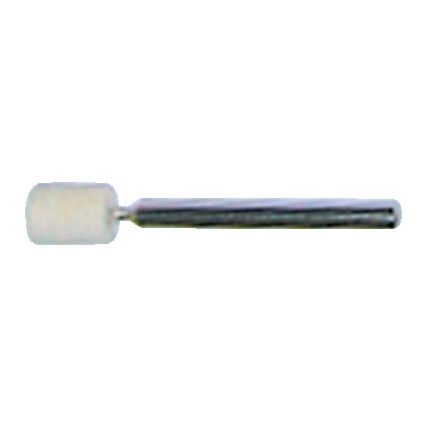 Bob, Cylindrical, Felt, 6 x 10mm, 3mm Shank