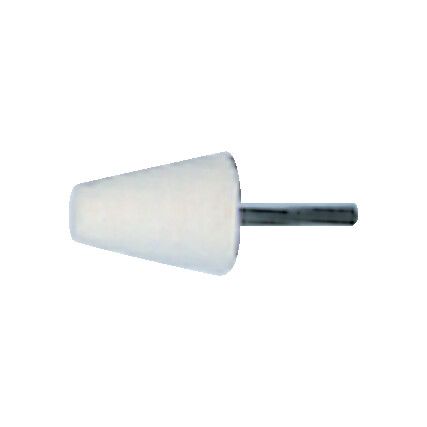 Bob, Tapered Plain End, Felt, 25 x 30mm, 6mm Shank