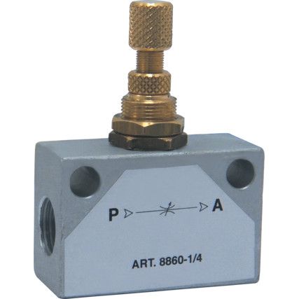 FR1-1 BI-DIRECTIONAL FLOW REGULATOR G1/8