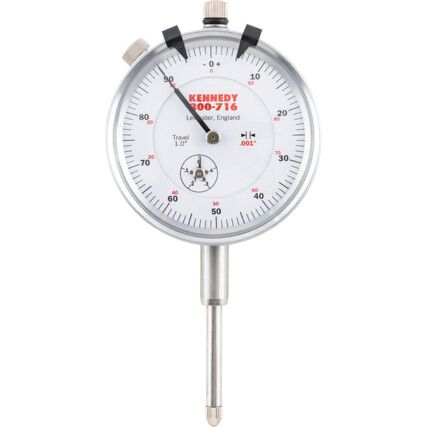 PLUNGER DIAL GAUGE 1x0.001"x0-100