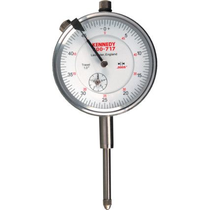 PLUNGER DIAL GAUGE 1x0.0005"x0-50