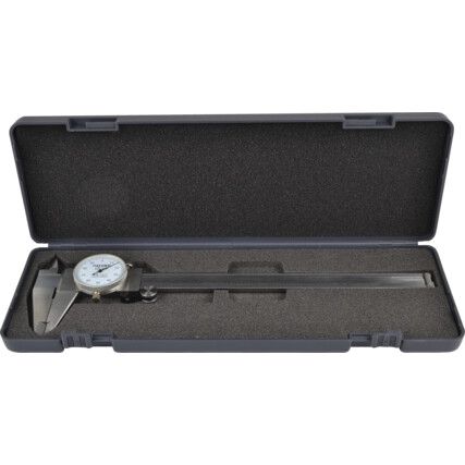 8" DIAL CALIPER READING 0 .001"