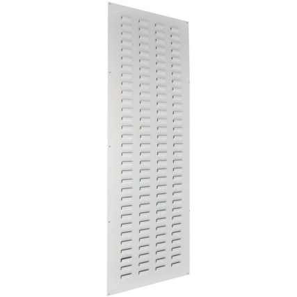 Steel, Louvre Panel Rack, Grey, 1676mm x 436mm