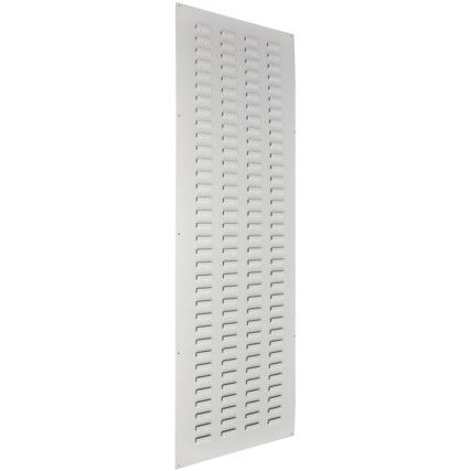 Steel, Louvre Panel Rack, Grey, 1829mm x 436mm