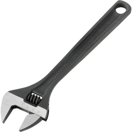 Adjustable Spanner, Steel, 12in./300mm Length, 38mm Jaw Capacity