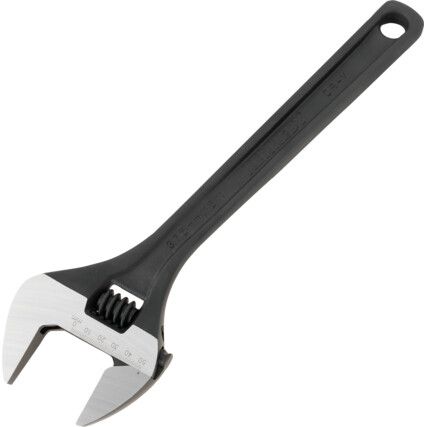 Adjustable Spanner, Steel, 15in./375mm Length, 50mm Jaw Capacity