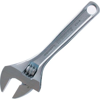 Adjustable Spanner, Steel, 10in./250mm Length, 33mm Jaw Capacity