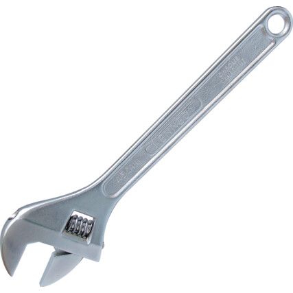 Adjustable Spanner, Steel, 18in./470mm Length, 60mm Jaw Capacity