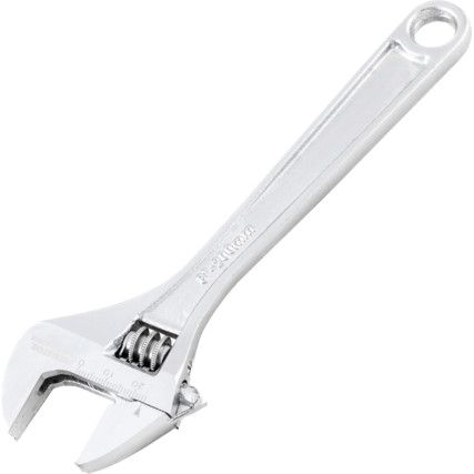 Adjustable Spanner, Drop Forged Chrome Vanadium Steel, 8in./200mm Length