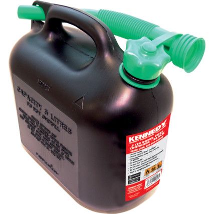 5LTR DIESEL FUEL CONTAINER - BLACK