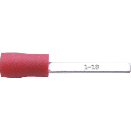 10.00mm LONG RED BLADE TERMINAL (PK-100)