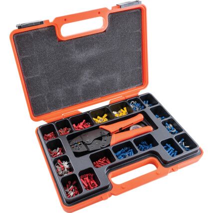 Heavy Duty Ratchet Crimping Toolkit 552-Pce