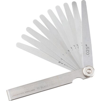 4" 10 BLADE IMPERIAL FEELER GAUGE