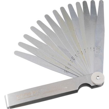 4" 13 BLADE METRIC FEELER GAUGE