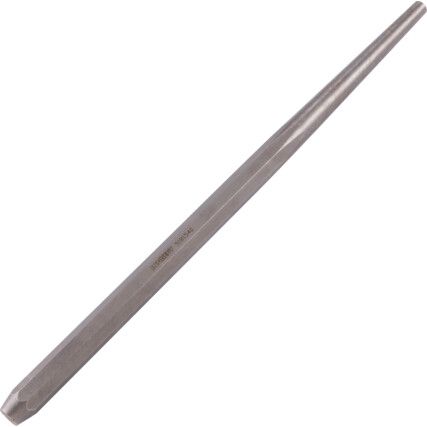 Chrome Vanadium/Steel, Taper Punch, Point 5mm, 225mm