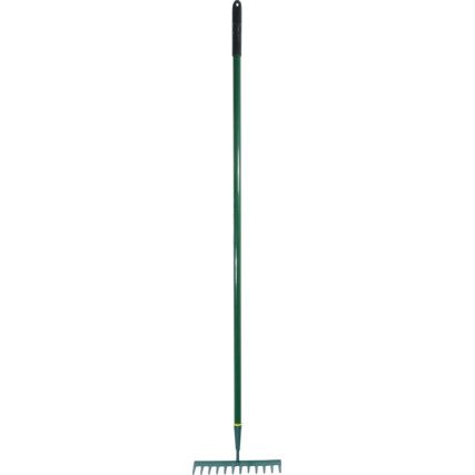 Rake, 295mm Head Width, Carbon Steel Tine Material, 12 Tines