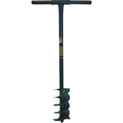 Corkscrew Post Hole Auger, Steel Shaft, 1100mm