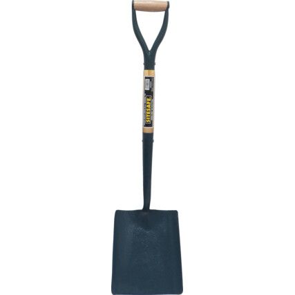 Square Mouth Shovel, 980mm Overall Length, YD Handle, Carbon Steel Blade