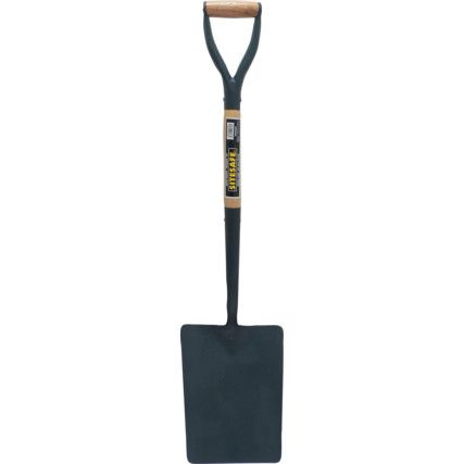 Taper Mouth Shovel, 1000mm Overall Length, YD Handle, Carbon Steel Blade