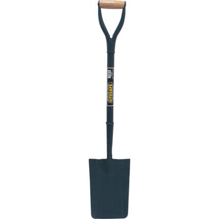 Trenching Shovel, 970mm Overall Length, YD Handle, Carbon Steel Blade