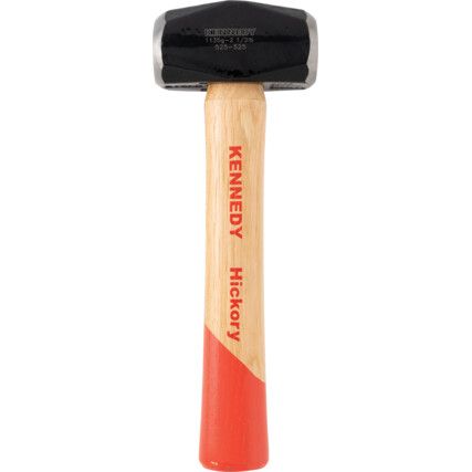 Lump Hammer, 4lb, Wood Shaft, Waxed Shaft