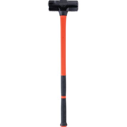 Sledge Hammer, 14lb, Fibreglass Shaft, Anti-vibration