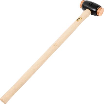 Copper Hammer, 3350g, Wood Shaft, Replaceable Head