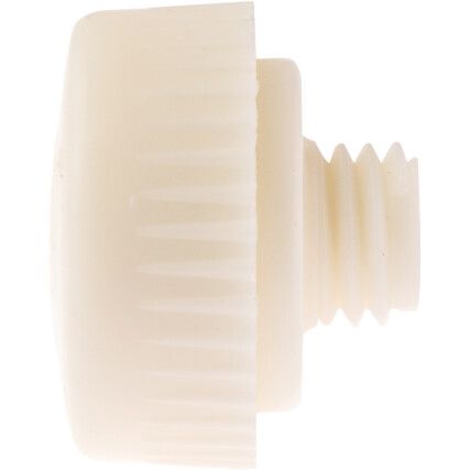 38mm Nylon Hammer Face, Hard, White