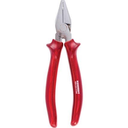 COMBINATION PLIERS COMFORT GRIP INSULATED RED TRANSPARENT 205mm