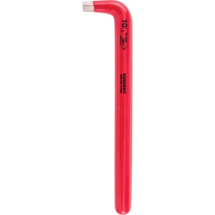 Hex Key, Insulated L-Handle, Hex, Metric, 10mm