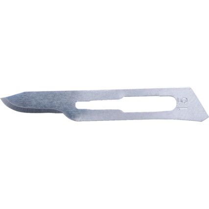 No.15 Carbon Steel Surgical Blade (Pk-100)