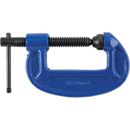 2in./50mm Heavy Duty G-Clamp, Steel Jaw, T-Bar Handle