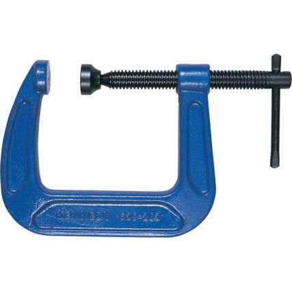 3in./75mm Heavy Duty G-Clamp, Steel Jaw, T-Bar Handle