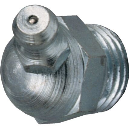 Hydraulic Nipple, 45°, M10x1.5, Steel