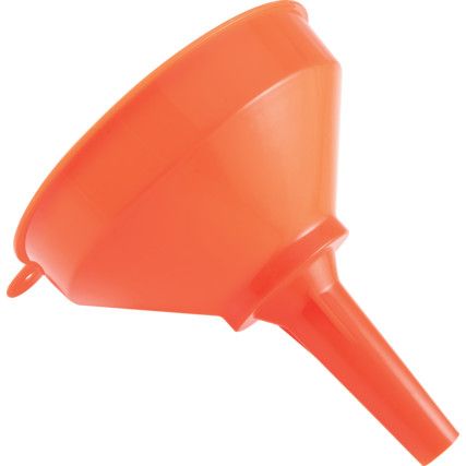 Funnel, 160mm, Polypropylene, Straight Rigid Spout