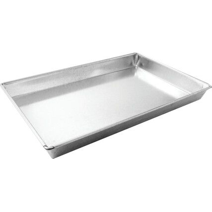 Drip Tray, 5L Capacity, Steel, 345mm Overall Depth, 540mm Overall Width, 50mm Overall Height