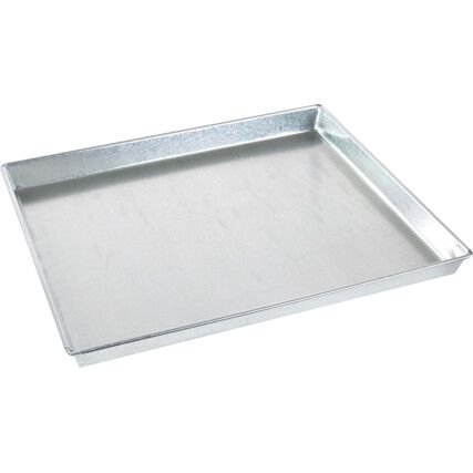 Drip Tray, 8L Capacity, Steel, 560mm Overall Depth, 665mm Overall Width, 50mm Overall Height