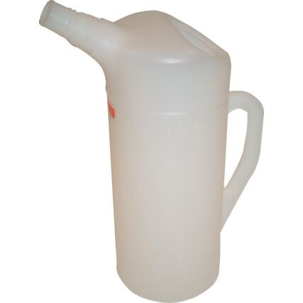 Measure, 1L, Polypropylene, Compatible with Oil/Petrol/Water